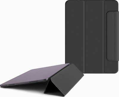 Mbulesë tablet Pomologic Protective BookCover për iPad 10.9" 10th Gen, me magnet, gri antracit