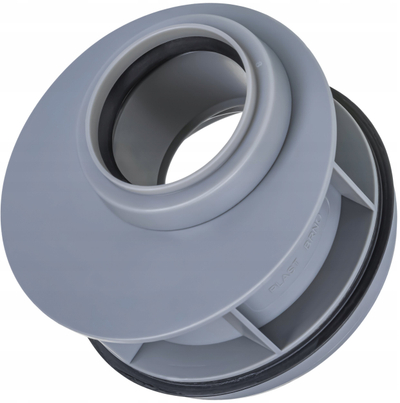 Reduktim tubi Globex 110mm në 50mm, pa mufë, plastik