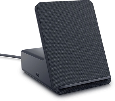 Stacion dokimi Dell Dual Charge HD22Q, USB-C, 90W, me karikim wireless, i zi