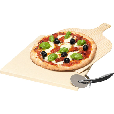 Set gur pice Electrolux E9OHPS1, gur pjekjeje me lopatë druri dhe prerëse, ngjyrë rëre