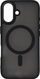 Futrollë Magsafe Fashion Case për iPhone 16, mbrojtëse, e zezë