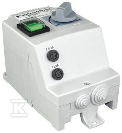 Kontrollues shpejtësie ventilatori Breve ARES 10.0A, IP54, 230V AC, gri