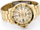 Orë burrash Casio MTP-VD01G-9EVUDF, 50m bo vaki me u lag, çelik inox gold, me unazë ngjyrë shampanje
