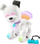 Lojë elektronike WowWee DOG-E, qen robot interaktiv, LED, i bardhë