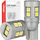 Llambë LED CANBUS AMIO T10 W5W 12 SMD 3030, 12V 24V, e bardhë e ftohtë