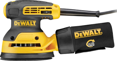 Lëmues orbitale DeWalt DWE6423, 125mm, 280W, verdhë e zezë