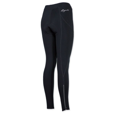 Leggins çiklizmi për goca Rogelli Lucette, Dynatherm Flex 260, me jastek ergonomik, të zeza