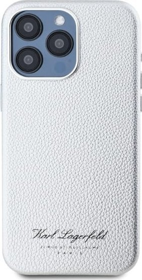 Mbrojtëse telefoni Karl Lagerfeld KLHCP16LPGWCMKHG, hardcase, për iPhone 16 Pro, e bardhë