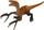 Set lodër kamion vinç Leantoys Dinosaur, me dinosaur, me kaçavidë, jeshil blu