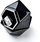 Set tasa AFFEKDESIGN RALPH BLACK, 2 copë, porcelan, të zinj