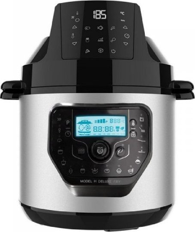 Multicooker Cecotec GM H Deluxe Fry, 6L, ekran digjital, inox e zezë