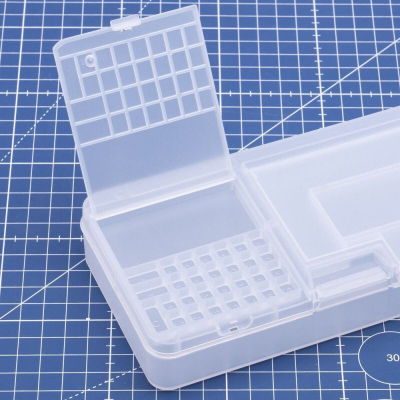 Kuti organizuese Zeller Service Box 14627756, me ndarje, plastike, portokalli