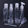 Set udhëtimi kozmetik AG623, shishe plastike 100ml, transparent
