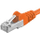 Kabllo Premiumcord, CAT6a, S-FTP, RJ45-RJ45, 2m, portokalli