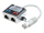 Intellinet 2-Port Modular Distributor, Cat5e, FTP, allows two RJ45 ports to share one Cat5e network cable