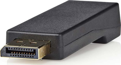 Adapter DisplayPort në HDMI Nedis, 4K 30Hz, konektorë të pozotuar me ar, antracit
