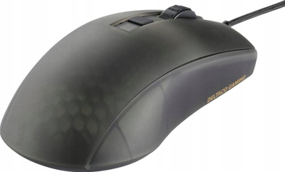 Гејминг глушец Deltaco Gaming DM310, 6200 DPI, 6 копчиња, црн проѕирен