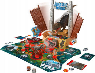 Lojë tavoline EPOCH Games Jurassic World T Rex Panic, lojë aksioni, për fëmijë