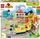 Lodër me tulla LEGO DUPLO Big Interactive Community Train, set treni për lagjen, shumëngjyrëshe