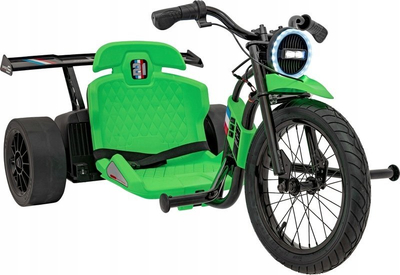 Mototrike me bateri për kalamoj Gazelo G205048, 2x12V 10Ah, deri 70 kg, jeshile