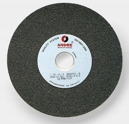Rrotë bluarëse ANDRE Grinding Stone, 150x20x12.7 mm, karbid silikoni, e zezë