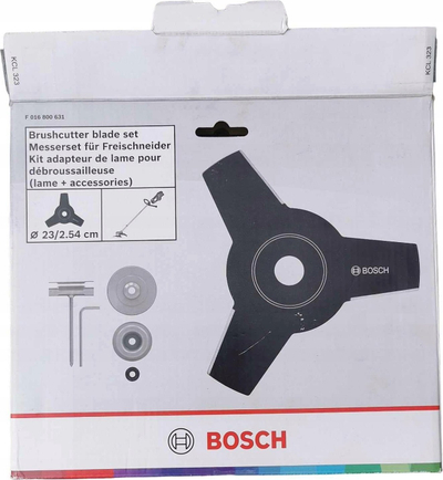 Set tehash prerëse Bosch GFR 18V-23 GRT 18V-33, 3 dhëmbë, për bar dhe shkurre