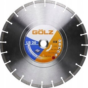 Disk diamanti GÖLZ LB 20, 350mm, vrimë 25.4mm, ngjyrë argjendtë