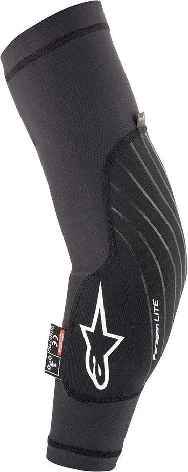 Mbrojtëse bërrylash Alpinestars Paragon Lite, për meshkuj, madhësia S, të zeza