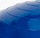 Top balancues Sveltus Bosu Anti-slip, me tuba elastikë, 22cm, blu