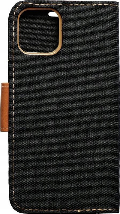 Kllëf telefoni OEM Canvas Book për Samsung A55 5G, me kapak palos, i zi