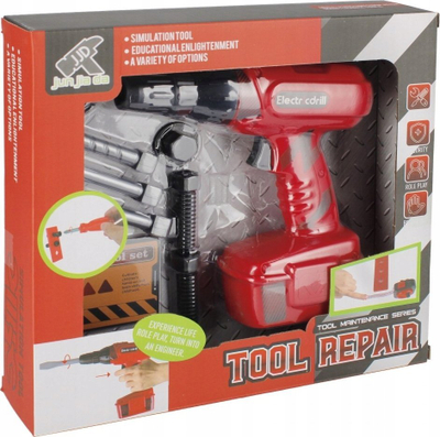 Set veglash lodër Mega Creative 532287, kaçavidë elektrike, pjesë plastike, i kuq
