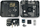 Kuti Argon40 Argon ONE M.2 për Raspberry Pi 4B, me ventilator ftohës, mban SSD M.2, gri