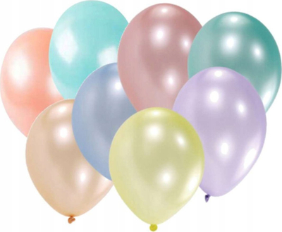 Balona pearl prej lateksi, 30 cm, set me 8 copë, me efekt perle