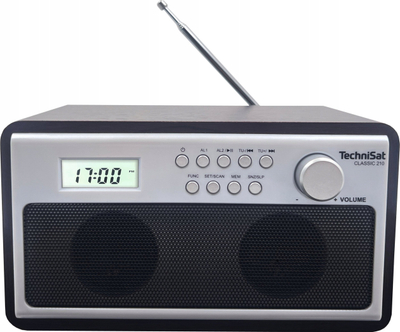 Radio portative TechniSat CLASSIC 210, 5W, Bluetooth USB AUX, dru wenge