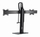 Qëndrim tavoline për monitorë Gembird MS-D2-01, për 2 monitorë 17"-27", VESA 75x75 100x100, i zi