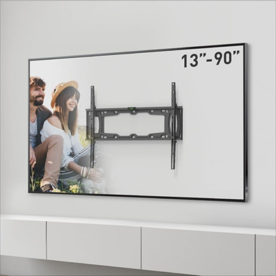Mbajtës muri për TV Barkan E400+, 32" 90", fiks, i zi