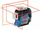 Laser linje Bosch GLL 3-80 C, 30 m, set me tripod, i kuq
