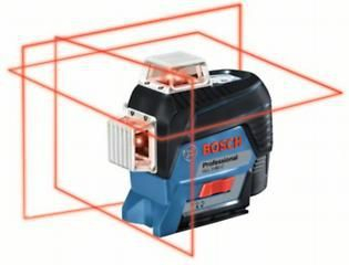 Laser linje Bosch GLL 3-80 C, 30 m, set me tripod, i kuq