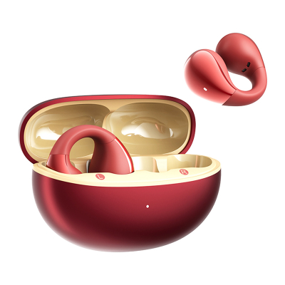 Kufje QCY Crossky C30S, open ear, Bluetooth, të kuqe