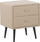 Set dhome gjumi ESSONNE, 4 pjese, krevat EU Super King Size, lekure artificiale, beige