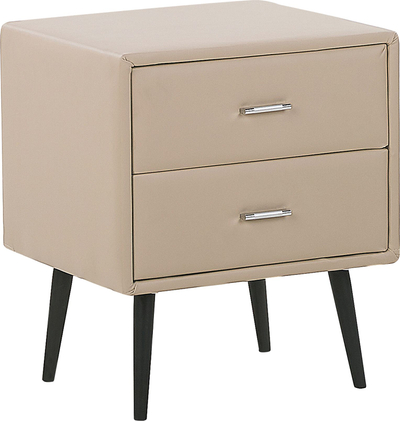 Set dhome gjumi ESSONNE, 4 pjese, krevat EU Super King Size, lekure artificiale, beige