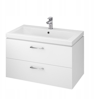 Dolap poshtë lavamani Cersanit Lara S926-005-DSM, 45x79x45 cm, 2 sirtarë, i bardhë