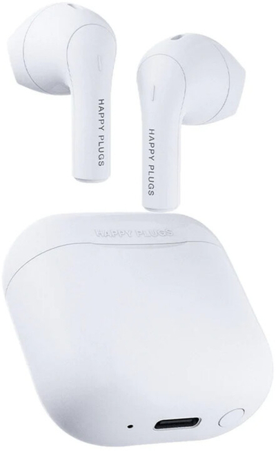 Dëgjuese Happy Plugs Joy, të bardha