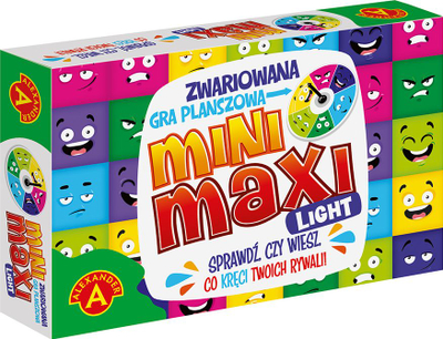 Lojë tavoline Alexander Mini Maxi Light, për muhabet, shumëngjyrëshe