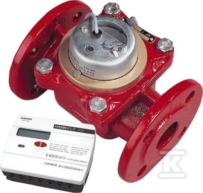 Matës nxehtësie Hydrosplit M3, QN 15 m3/h, DN 50, montim nga mbrapa