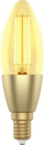 Llambë smart Philips WiFi LED Filament, E14, 4.9W, ngjyrë e artë