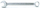 Çelës kombinim Stanley 4-87-074, 14mm, çelik krom vanadium, ngjyrë argjendtë