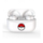 Kufje pa tela OTL Pokemon Pokeball, TWS, Bluetooth 5.0, të bardha