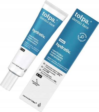 Krem nate dhe maskë hidratuse Tołpa Dermo Hydrativ, për lëkurë të thatë, 40 ml