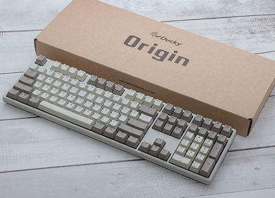 Tastierë Ducky Origin Vintage, Cherry MX Silent Red, e hirtë